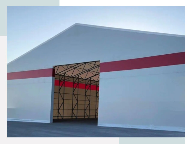 Быстровозводимые ангары в Кургане