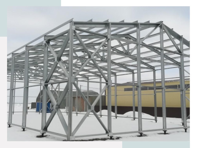 Каркасные ангары в Кургане