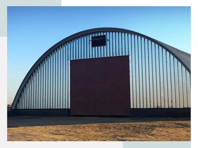 Арочные ангары в Кургане