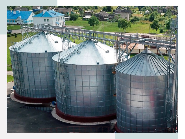 Металлические силосы в Кургане