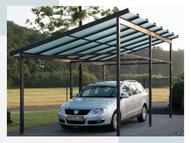 Навесы для автомобилей в Кургане