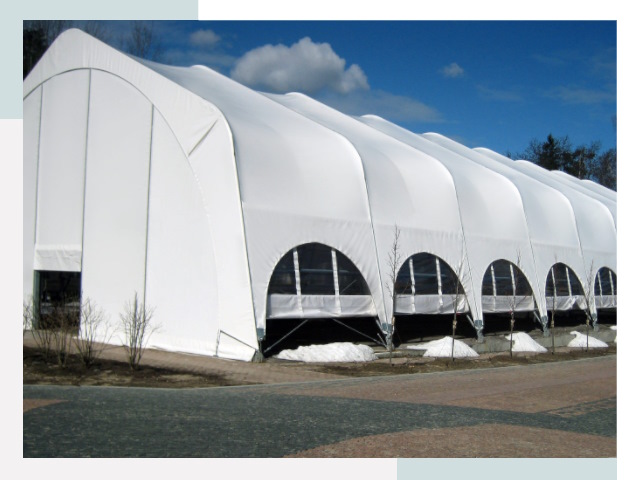 Каркасно-тентовые сооружения в Кургане
