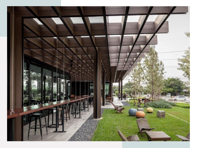 Летние веранды для кафе в Кургане