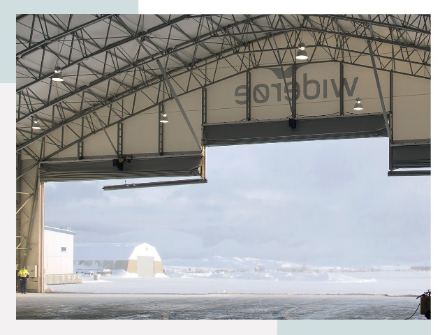 Ворота для ангаров в Кургане