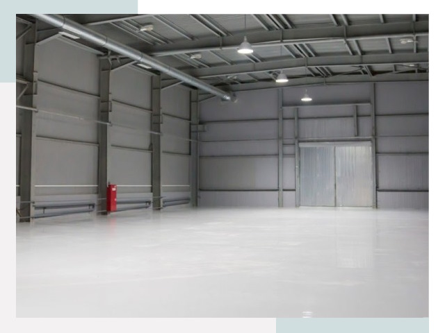 Полы для ангаров в Кургане