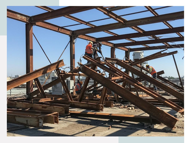 Демонтаж металлоконструкций в Кургане от 619 руб.