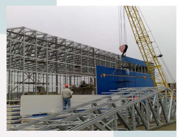 Монтаж ангаров в Кургане